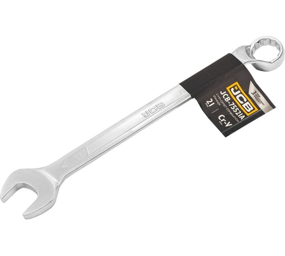 Изображение товара Ключ комбинированный JCB отогнутый на 75грд. 21мм JCB-75521A(58140)