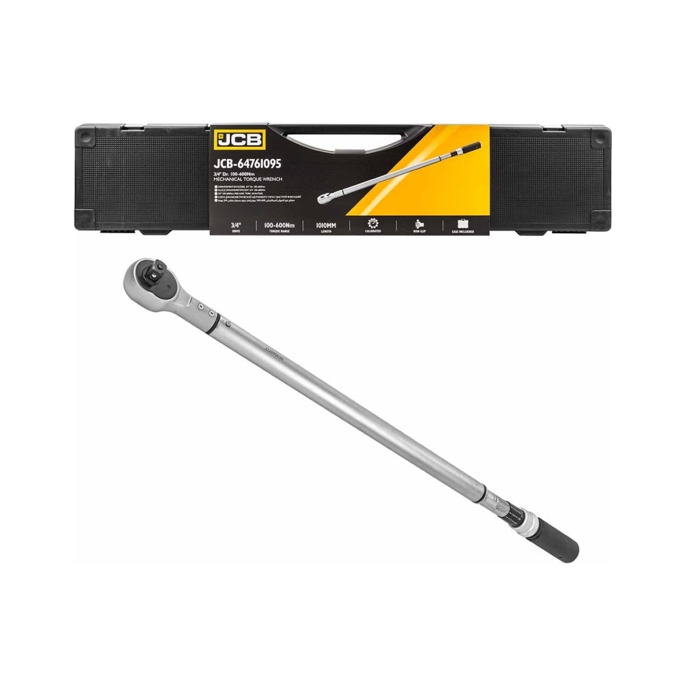 Ключ моментный JCB 100-600Нм, 3/4" JCB-64761095(58603)