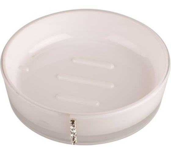 Изображение товара Мыльница Delphinium A9184 white cristal 106066