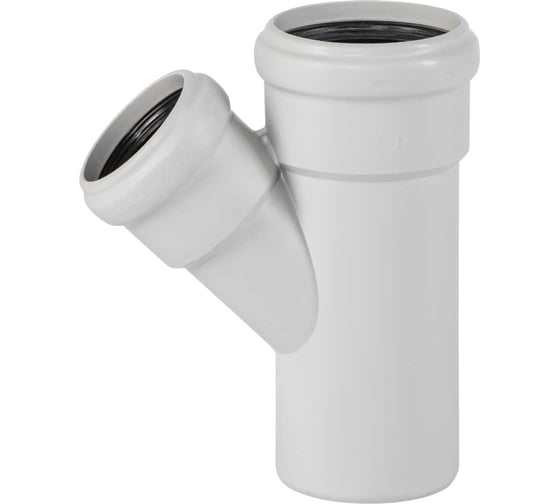 Изображение товара Тройник бесшумной канализации Ostendorf Skolan Safe 78х58 мм. 45 градусов, SKEA 333210
