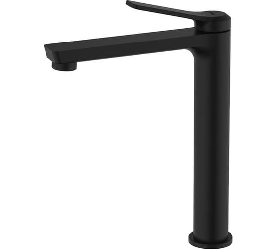 Изображение товара Смеситель для настольного умывальника IDDIS Parker матовый черный PARBL01i01