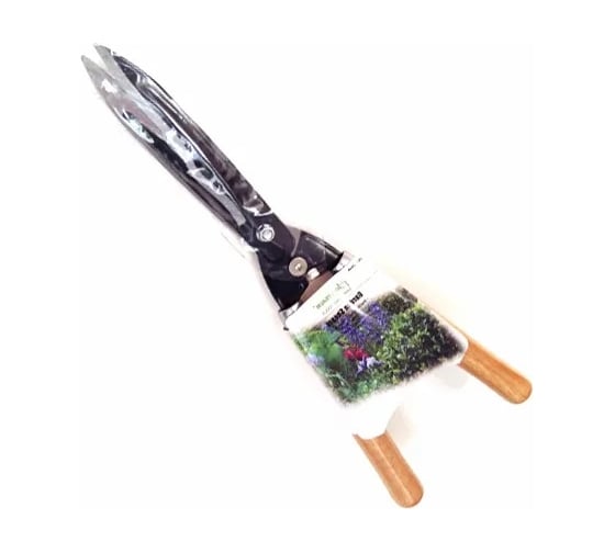 Изображение товара Кусторез с волнистыми лезвиями на деревянных ручках UNITRAUM L=250ммх200мм, 3.5мм UN-L1054A