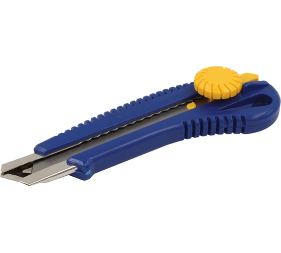 Изображение товара Нож усиленный с выдвижным лезвием Kubis 18 мм, винтовой замок 04-03-0318