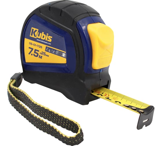 Изображение товара Рулетка измерительная KUBIS 7.5 м25 мм AutoLock 05-01-1725