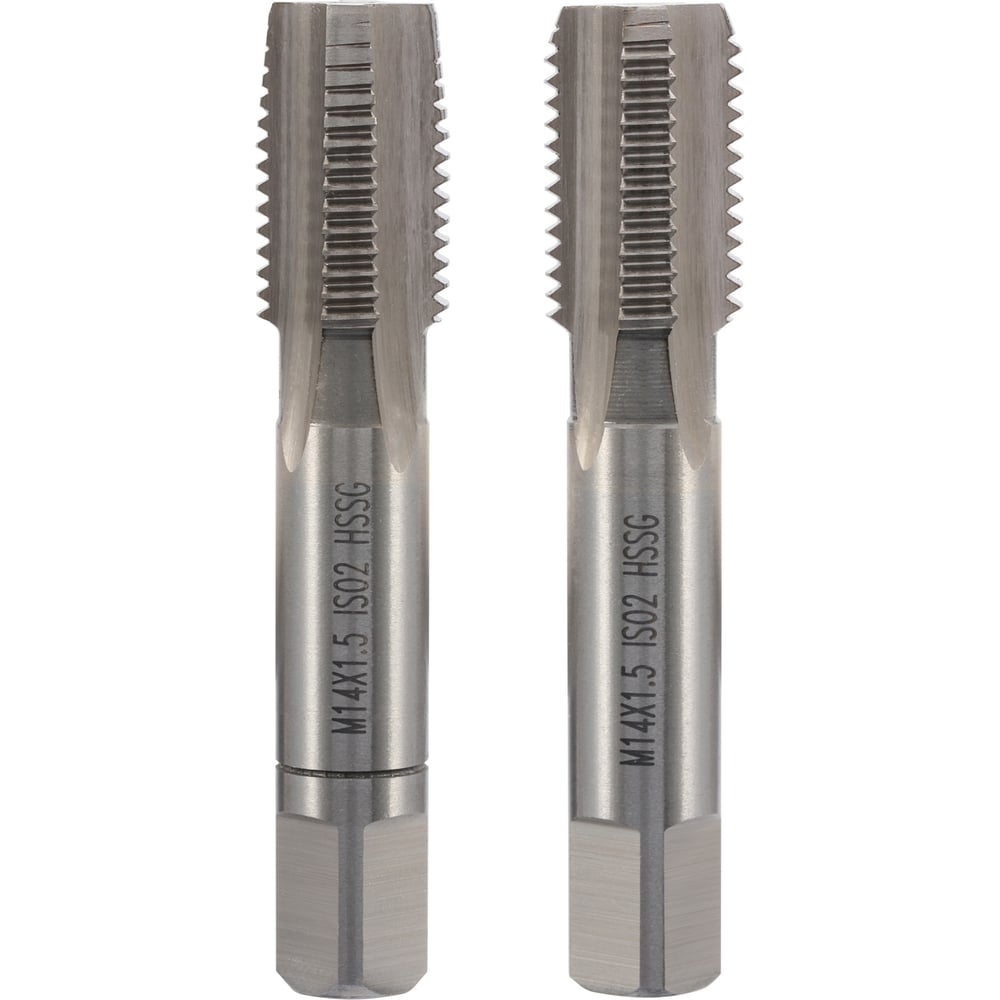 Изображение товара метчик VOLKEL М14 шаг 1.5мм комплект из 2 шт HSS-G DIN2181