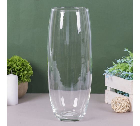 Изображение товара Ваза Никольский завод светотехнического стекла Фестиво h30см d127мм 021135