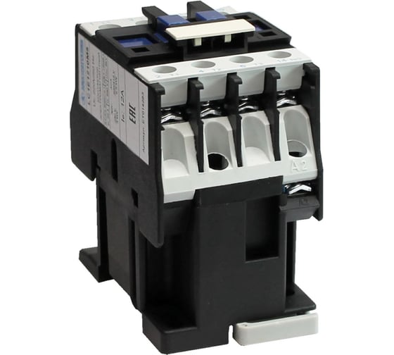 Изображение товара Контактор электромагнитный Электротехник LC1E1210M5, 3P, 12А, 1НО, 220В/50Гц, ET014283