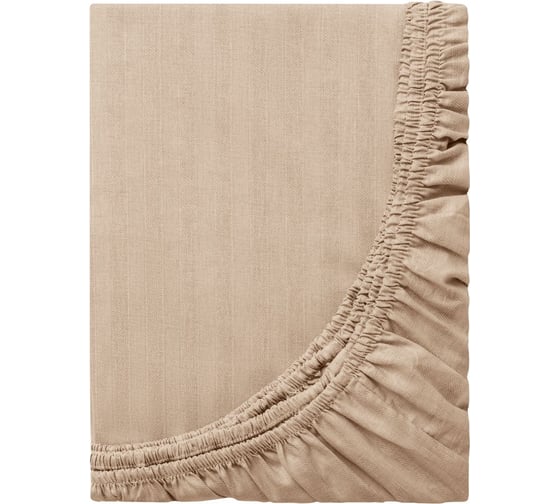 Изображение товара Простыня Волшебная Ночь на резинке, 180х200, Caramel mousse 789243