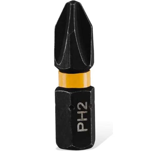 Изображение товара Бита ударная H6.35 25 мм, PH2, 5 шт Runtec RT-IB25