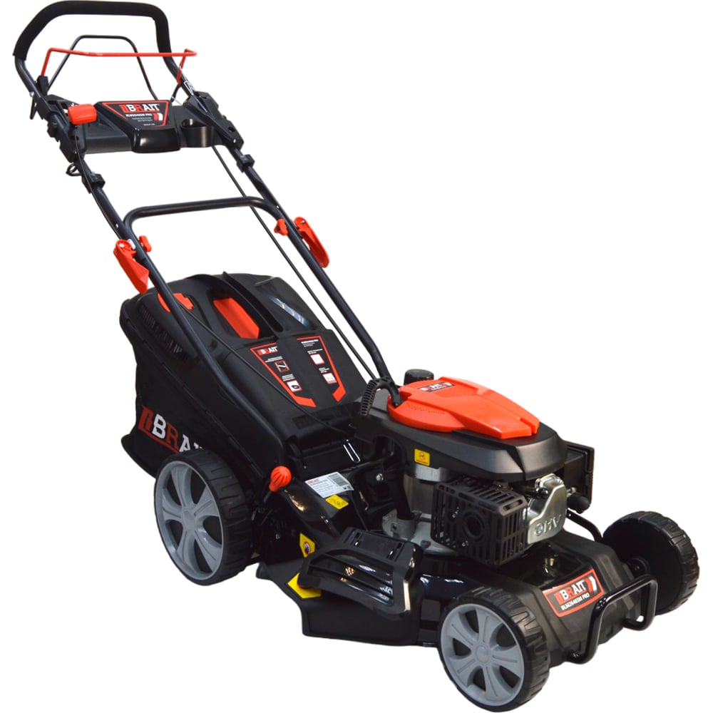 Изображение товара Газонокосилка бензиновая BRAIT BLM2646SM PRO профессиональная