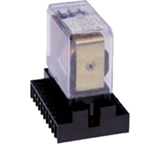 Изображение товара Реле промежуточное Электротехник РПУ-2М-211-6620-У3, 220В/50Гц, под винт, 6А, 6з+2р, IP40, ET012301