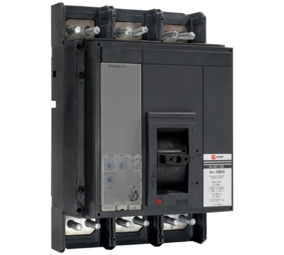 Изображение товара Автоматический выключатель EKF PROxima ВА-99C, 1250/ 800А, 3P, 50кА, mccb99C-1250-800