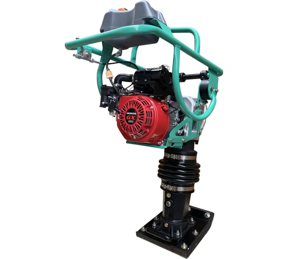 Изображение товара Бензиновая вибротрамбовка GIKS двигатель Honda GX160, 5,5 л.с. 70кг RM80H