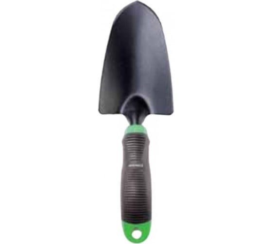 Изображение товара Совок посадочный широкий UNITRAUM лопатка L=297мм х T=1.5мм, с эргономической, пластиковой ручкой UN-T0711