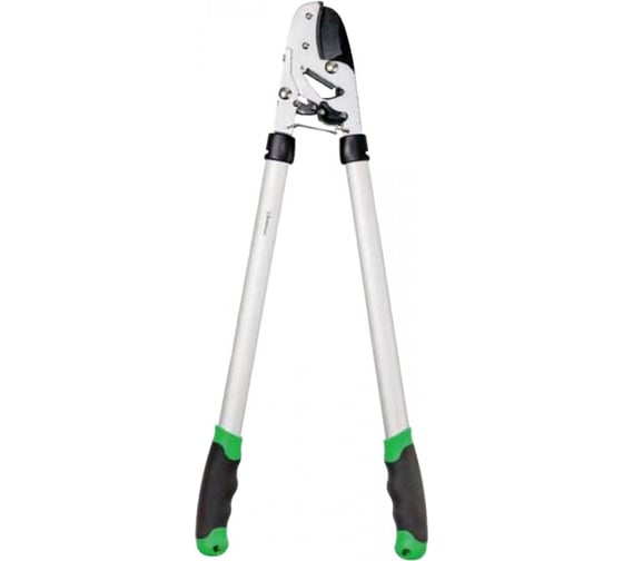 Изображение товара Сучкорез с храповым механизмом UNITRAUM опорной наковальней, L=650мм, с алюминиевыми ручками, мах рез 35мм UN-L3837