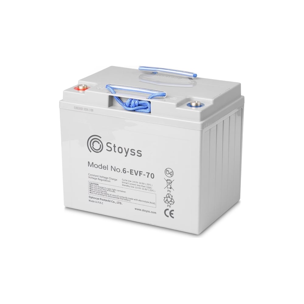 Аккумуляторная батарея STOYSS 6-EVF-70