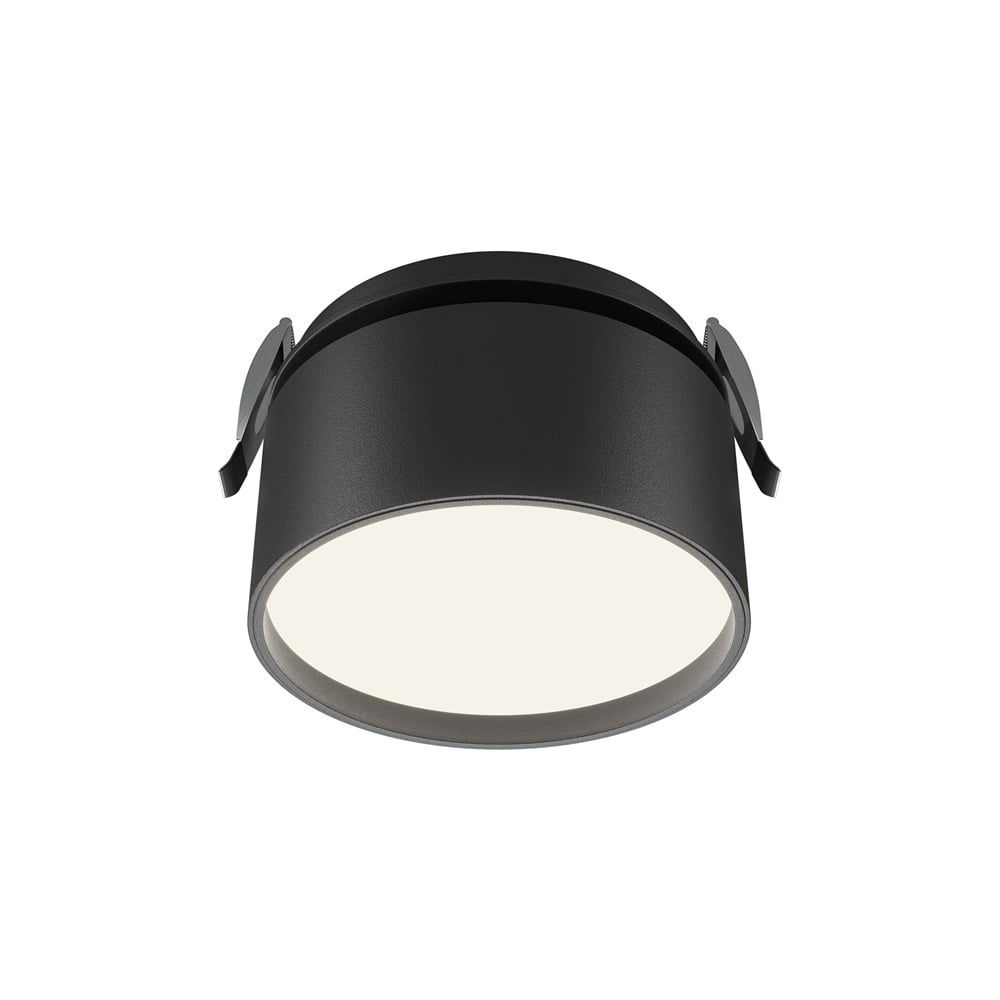 Изображение товара Встраиваемый светильник MAYTONI Onda черный DL024-12W4K-B 12 Вт современный LED