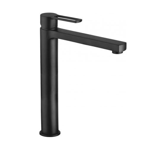 Изображение товара Смеситель для раковины без донного клапана Paffoni RINGO черный матовый RIN081NO 00227568