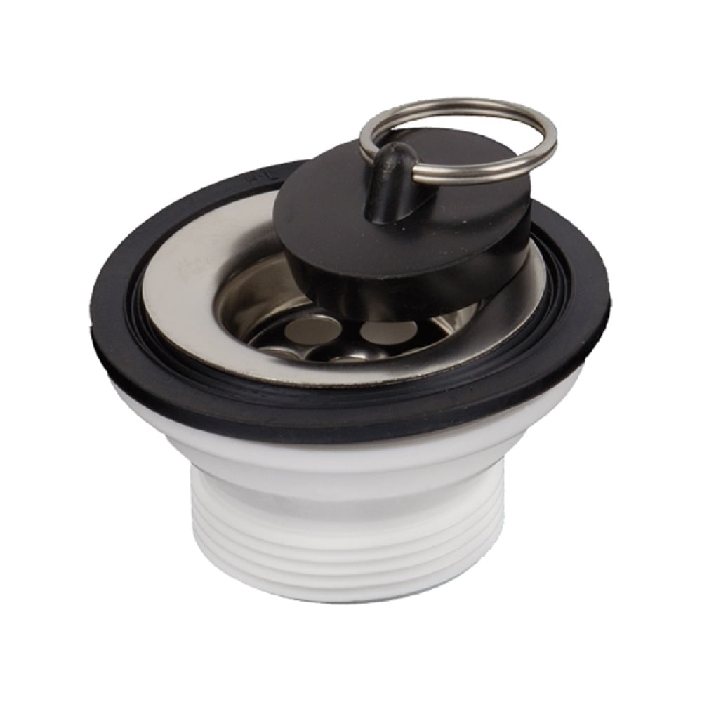 Изображение товара Выпуск для умывальника HL с пробкой 5/4 дюйма