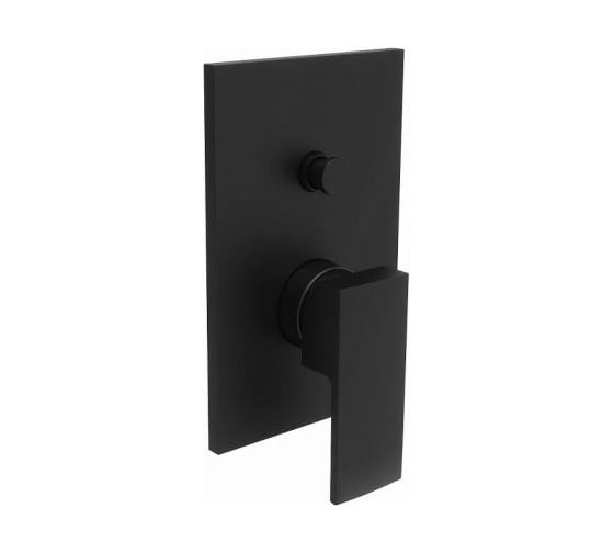 Изображение товара Смеситель для душа Paffoni с накладкой из металла 120х190 мм EL015NO/M 00239460