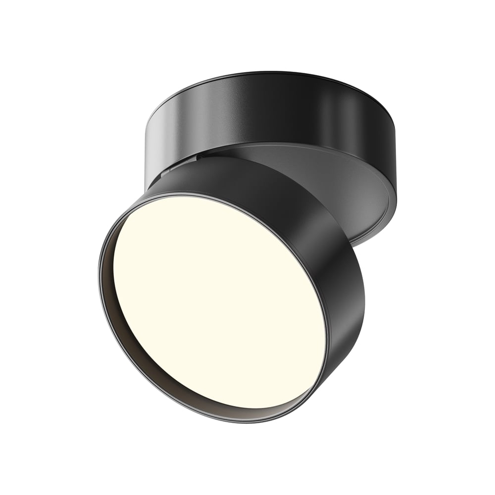 Изображение товара Потолочный светильник MAYTONI Onda черный 18Вт современный дизайн