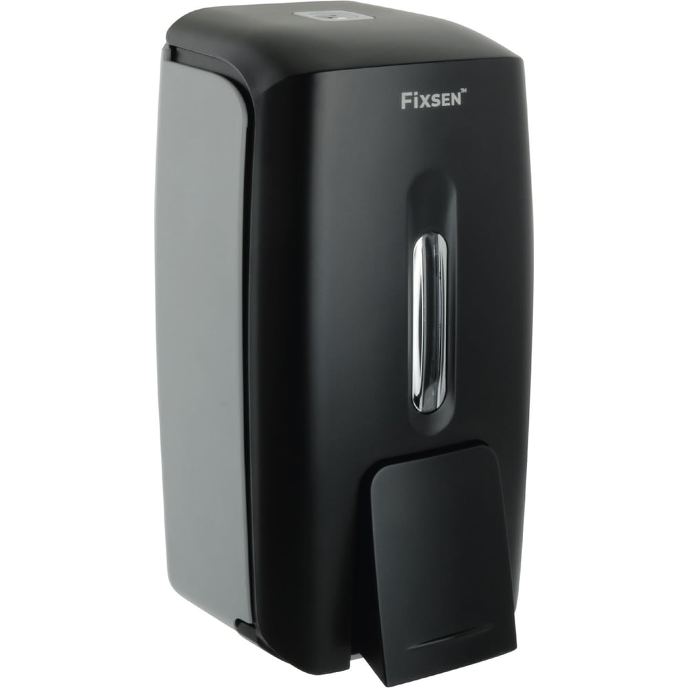 Изображение товара Настенный дозатор для жидкого мыла FIXSEN HOTEL 825мл, пластик, черный 31012K