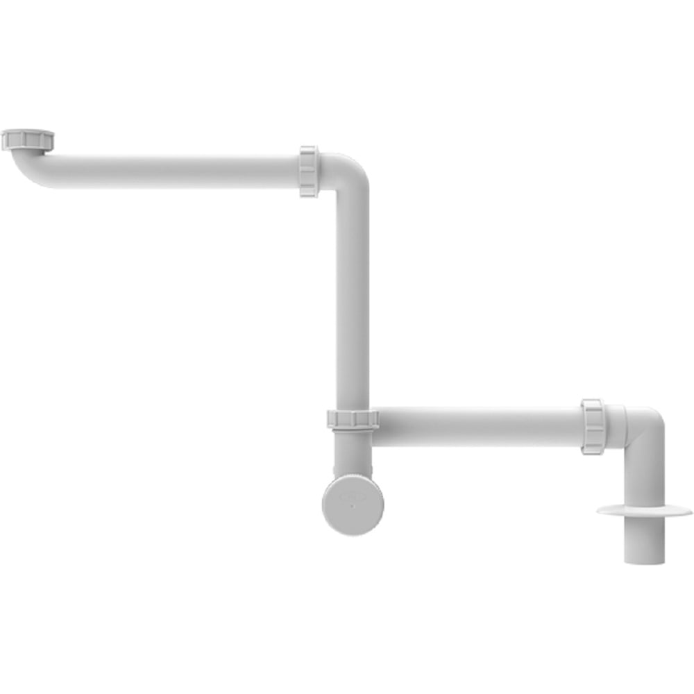 Изображение товара Сифон HL для компактного умывальника с вертикальным выпуском DN40