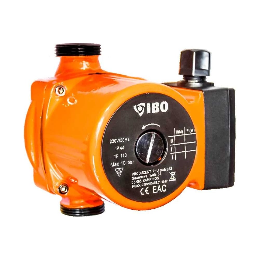 Изображение товара Циркуляционный насос IBO OHI 25-40/180 для систем отопления и теплого пола