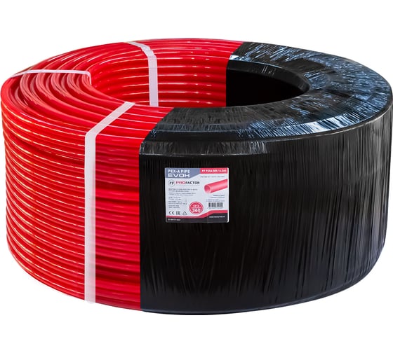 Изображение товара Труба из сшитого полиэтилена PEX-A EVOH для теплых полов PROFACTOR 16х2 (бухта 360м) PF PEXA 505.16.360