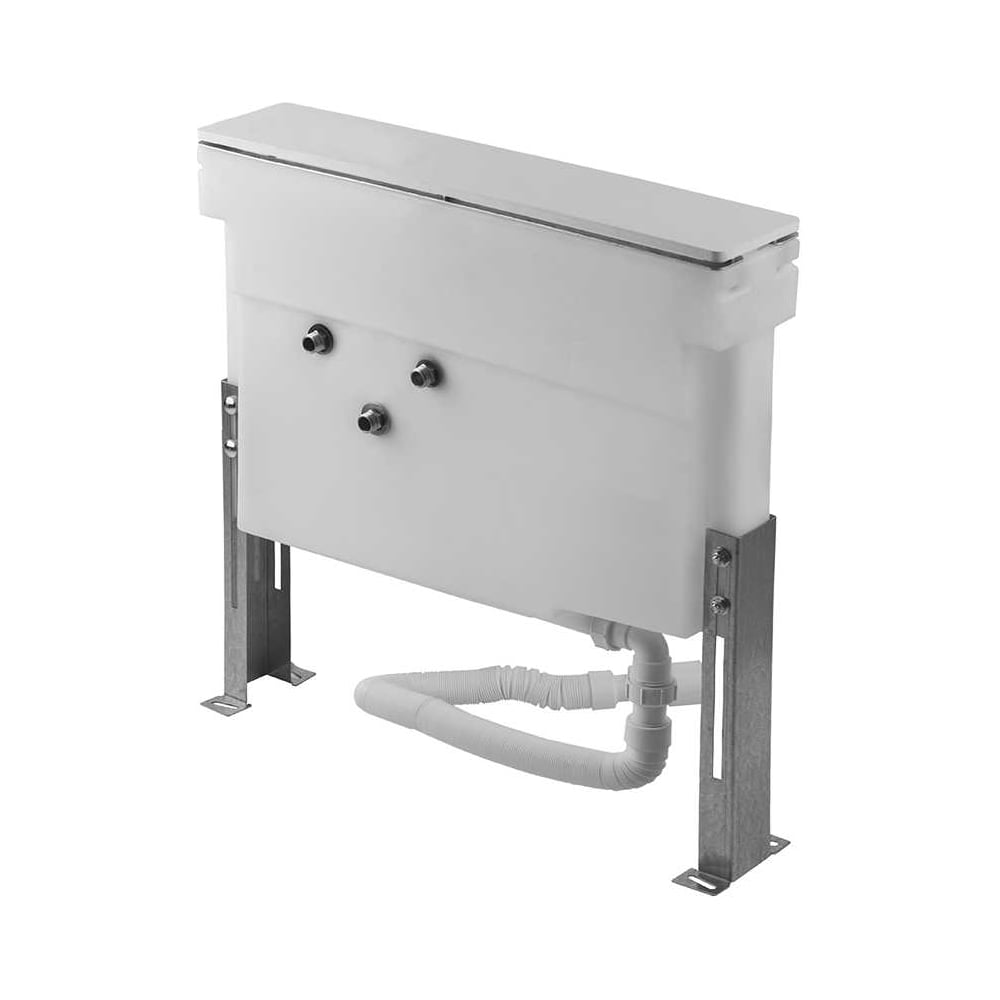 Изображение товара Монтажный бокс с каркасом для смесителя на борт ванной Gessi хром 01669.031