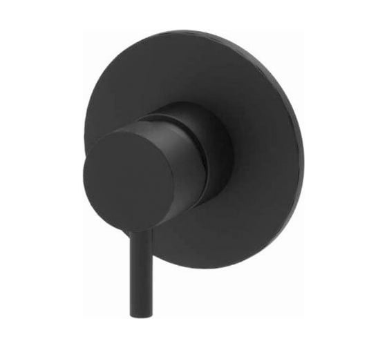 Изображение товара Встраиваемый смеситель для душа Paffoni LIGHT черный матовый LIG011NO 00227593