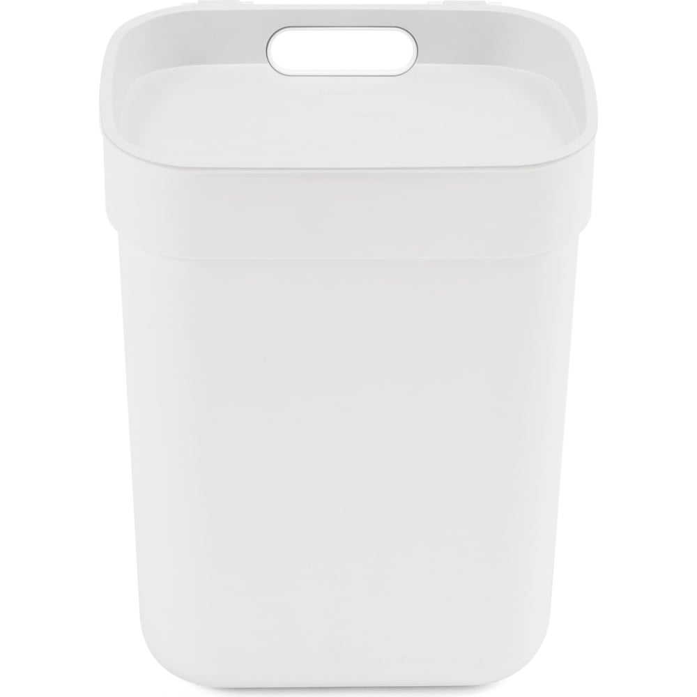 Изображение товара Контейнер для мусора CURVER READY TO COLLECT белый/светло-серый 10 л 02101-177-00