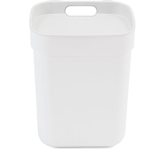 Изображение товара Контейнер для мусора CURVER READY TO COLLECT белый/светло-серый 10 л 02101-177-00