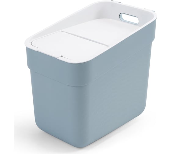 Изображение товара Контейнер для мусора CURVER READY TO COLLECT синий/светло-серый 20 л 02102-621-00