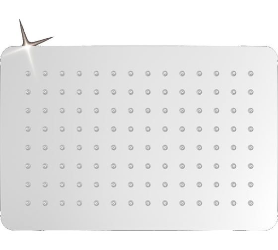 Изображение товара Верхний душ Elghansa нержавеющая сталь, прямоугольный 300х200х2 мм, SlimLine MQ-232