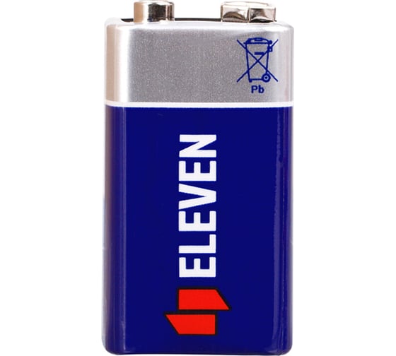 Изображение товара Батарейка солевая Eleven MN1604 6F22 Крона OS1 301743