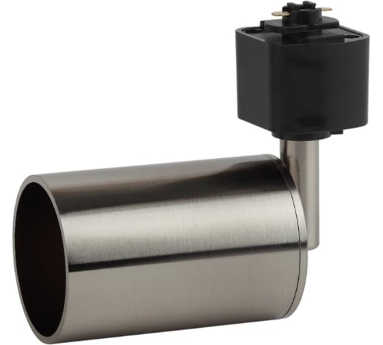 Изображение товара Трековый светильник ЭРА TR14GU10 SN GU10, 55х165 мм, сатин никель, 50/1200 Б0044306