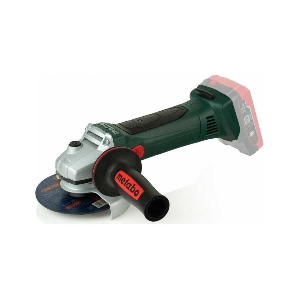 Изображение товара УШМ Metabo W 18 L 9-125 Акк., 2x5.2 Ач, ASC55,x 602249650 Изображение товара УШМ Metabo W 18 L 9-125 Акк., 2x5.2 Ач, ASC55,x 602249650