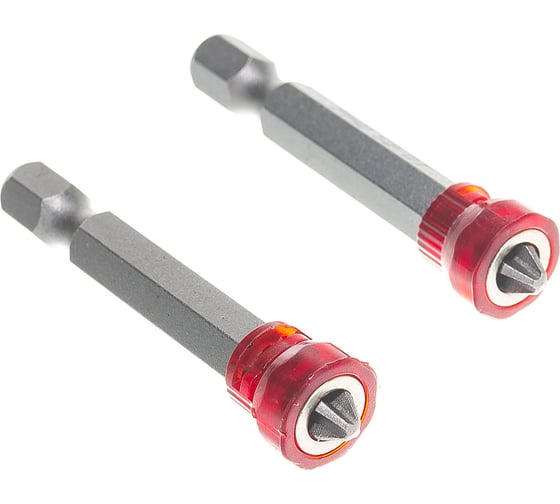 Изображение товара Бита с магнитной насадкой (2 шт; 50 мм; 1/4; PН2) Quadro Torsion 460250-2