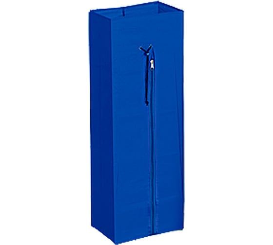 Изображение товара Мешок пластифицированный синий с молнией 70 л TTS 00003680