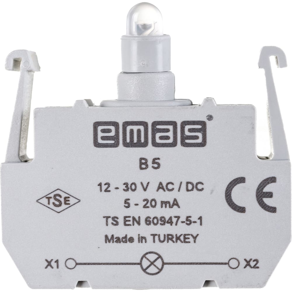 Блок-контакт подсветки EMAS блок контакт подсветки для кнопок emas