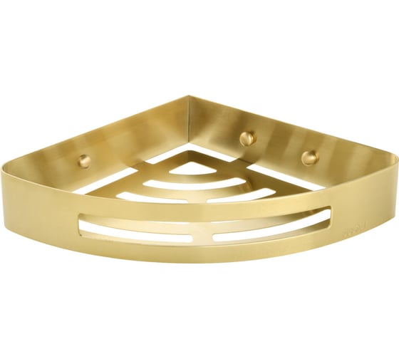 Изображение товара Полка угловая одноэтажная FIXSEN HOTEL золото-сатин 31003L