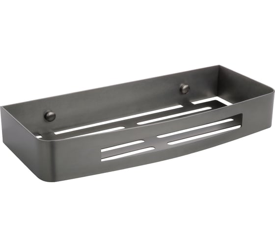 Изображение товара Полка прямоугольная одноэтажная FIXSEN HOTEL графит 31003Q