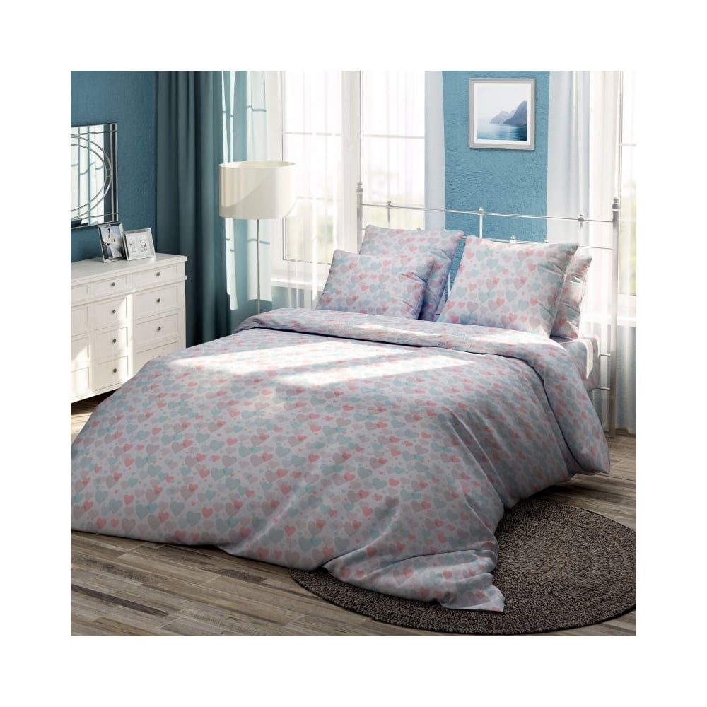 Изображение товара Комплект постельного белья Самойловский Текстиль Нежное сердце