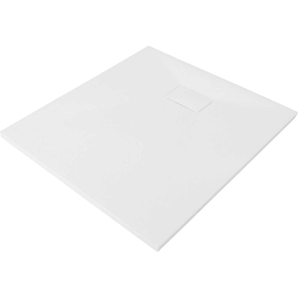 Изображение товара Душевой поддон WasserKraft Main 41T02 квадратный низкий 800х800 мм стеклопластик