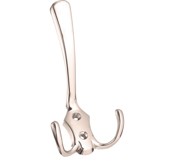 Изображение товара Крючок мебельный трехрожковый Kerron матовый никель KR-0050-SN