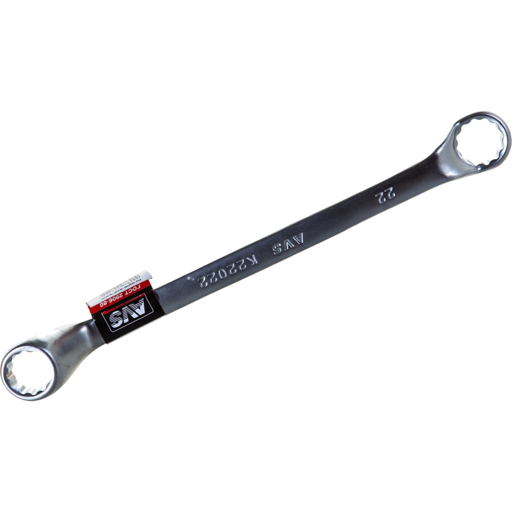 Изображение товара Гаечный накидной изогнутый ключ AVS 20х22 мм K22022 A07640S