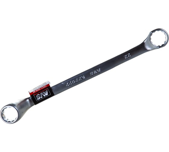 Изображение товара Гаечный накидной изогнутый ключ AVS 20х22 мм K22022 A07640S