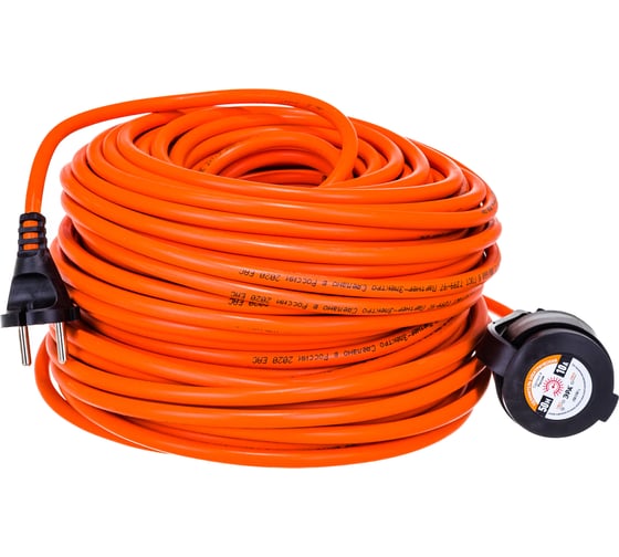 Изображение товара Силовой удлинитель ЭРА UPx12x1.550mIP44 в бухте б/з 50м 1 гн ПВС 2х1.5 Б0046809