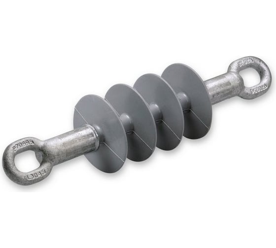 Изображение товара Изолятор натяжной композитный ЭНЕРВИК /ENSTO (SDI90.350) 35 кВ, 70 кН, проушина-проушина (упаковка 6 шт) SDI90.350R